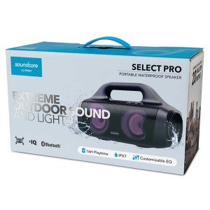 اسپیکر قابل حمل بلوتوثی ضد آب انکر مدل SELECT PRO A3126